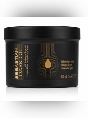 Sebastian Dark Oil Lightweight Mask 500ml 16.9 fl oz Hair Treatment New